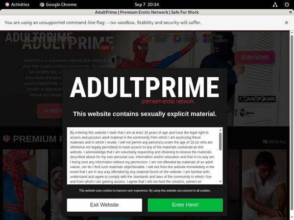 Adult Prime Gay Paypal Access