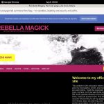 Aerebellamagick.modelcentro.com Premium Free