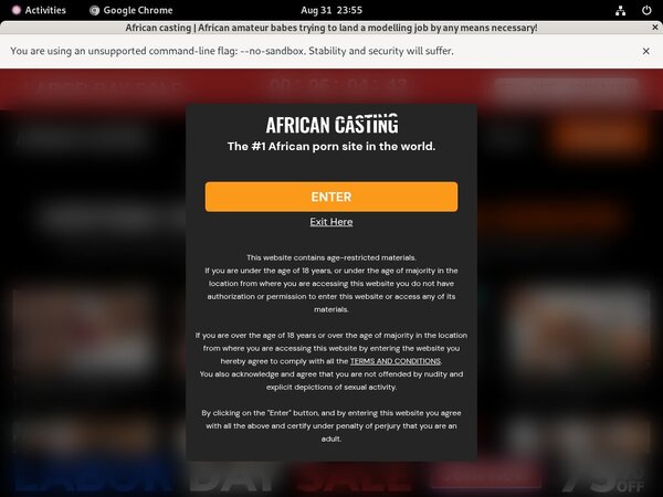 African Casting Limited Time Offer