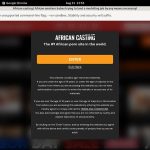 Africancasting Hacked Password