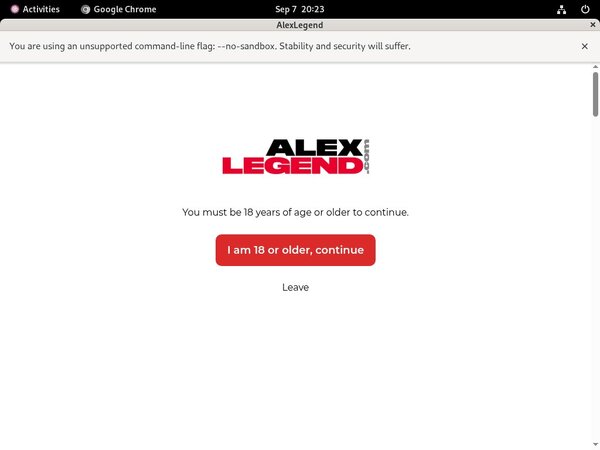 Alex Legend Discount 50% Off