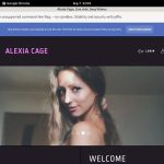 Alexia Cage Passes
