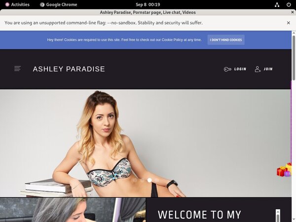 Ashleyparadise.modelcentro.com Trial Free