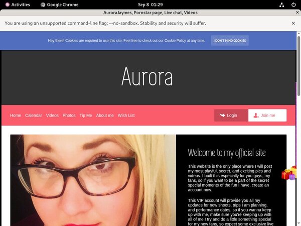 AuroraJaymes Account Information