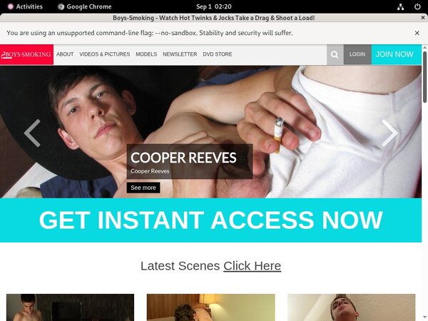 Boys-smoking.com Membership Trial