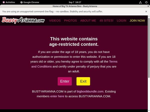 Bustyarianna.com Free Trial Deal