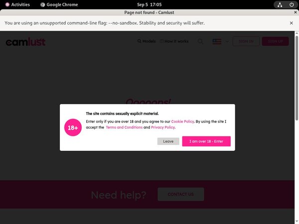 Camlust.com Discount Password