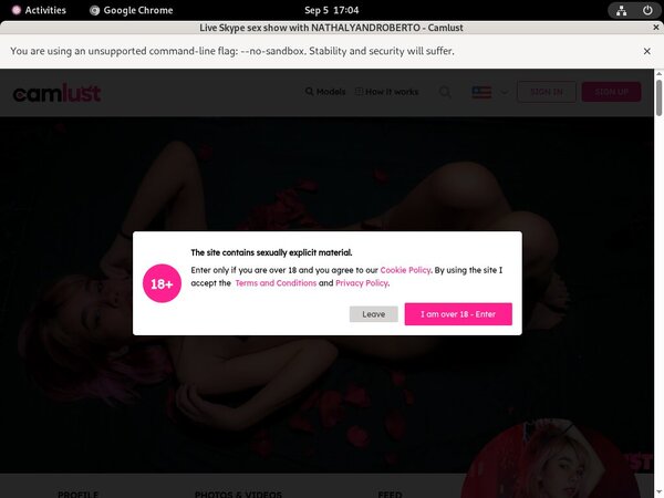 Camlust.com Sale Price