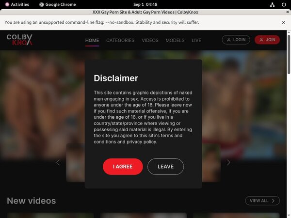 Colbyknox Login Info