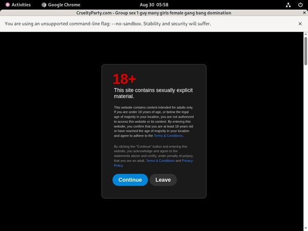 Cruelty Party Instant Access