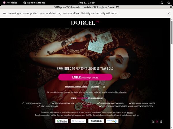 Dorcel Tv With AOL Account