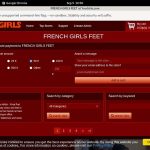 FRENCH GIRLS FEET Free Logins 2018