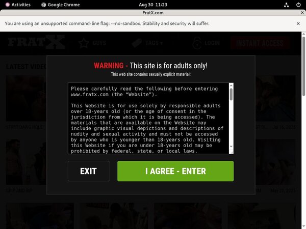 Fraternityx.com Limited Time Offer Fraternityx.com Limited Time Offer