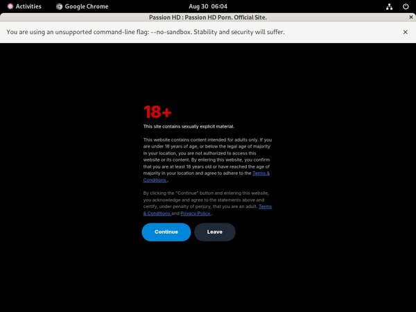Free Account For Passion HD