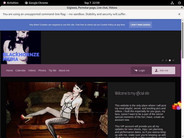 Free Gigixxxs Account Password