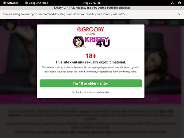 Free Krissy 4 U Trial Membership