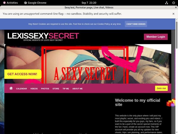 Free Lexissexysecret.modelcentro.com Movies