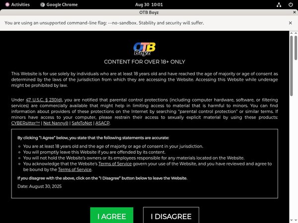 Free OTB Boyz Login