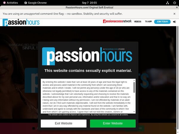 Free Passion Hours Promo