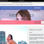 Fresh Valentina Bianco Site Rip