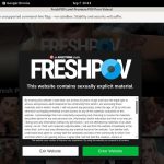Freshpov.com Account 2014