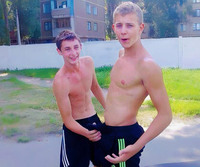 Horny Twink BF Bank s4