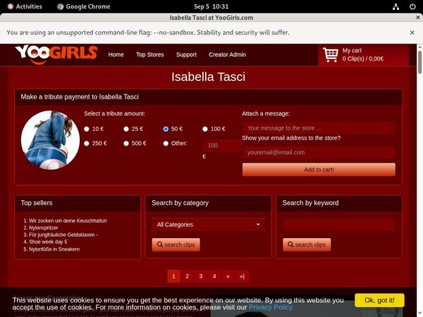 Isabella Tasci Wife