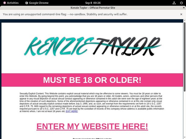 Kenzietaylor Signup Discount