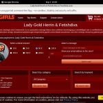 LadyGoldFetishdiva Paypal Purchase