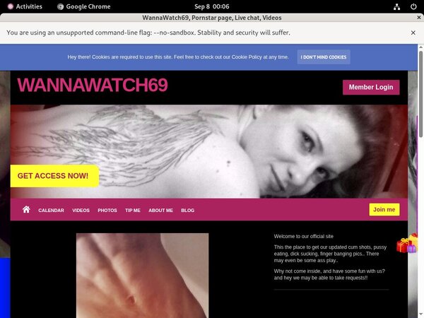 Limited WannaWatch69 Promo