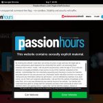 Login For Passion Hours