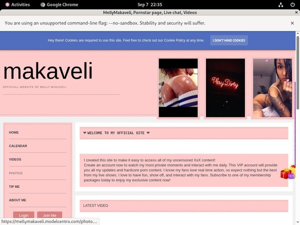 MellyMakaveli Premium Accounts Free