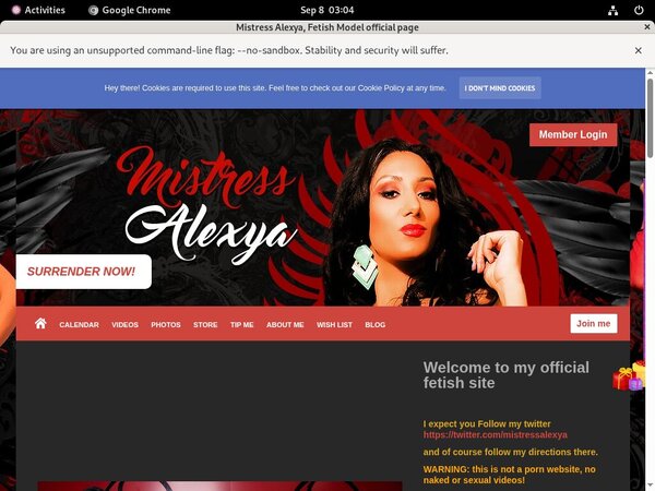 Mistress Alexya With Ukash