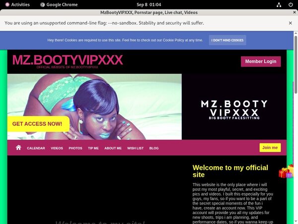 MzBootyVIPXXX Payment Form