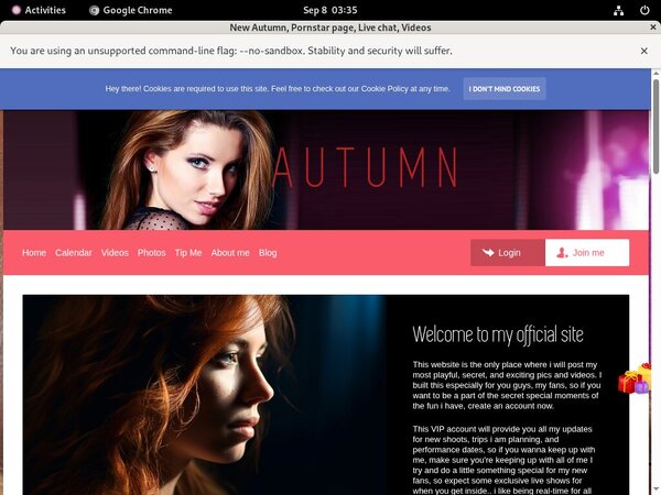 New Autumn Promo