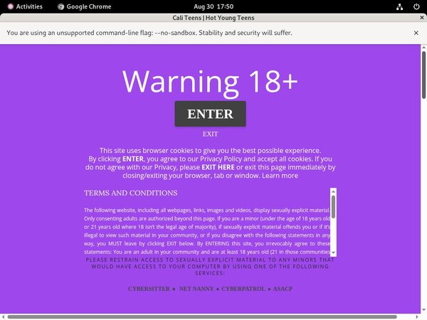 New Caliteens.com Passwords