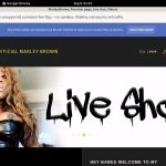 Officialmarleybrown Billing Page