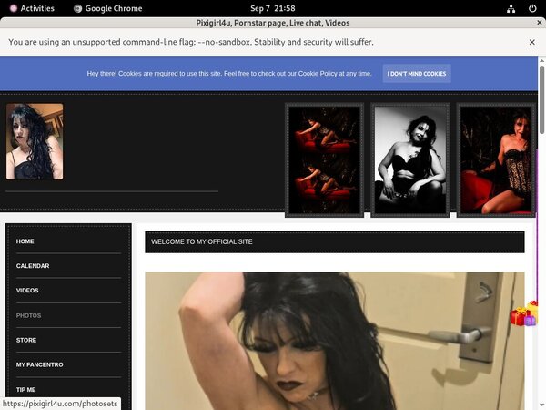 Pixigirl4u Model List
