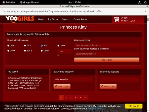 PrincessKitty Free Discount