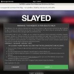 Slayed.com Pay Pal Account