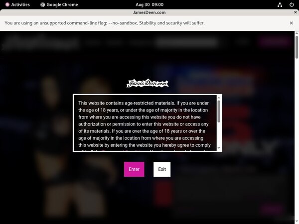 Special James Deen Free Trial