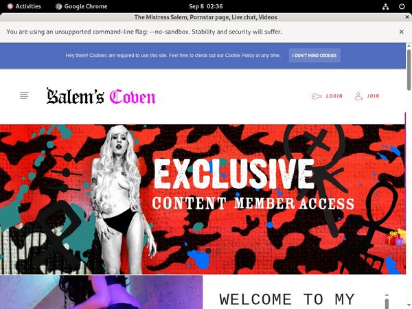 TheMistressSalem Footjob