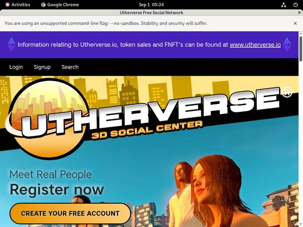Utherverse Free Trial Access