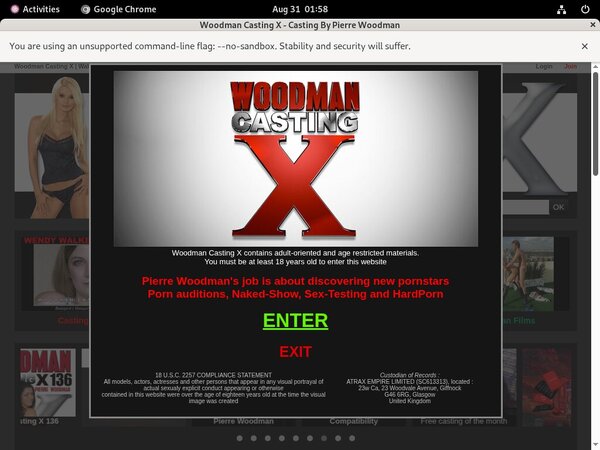 Woodman Casting X Wire Payment