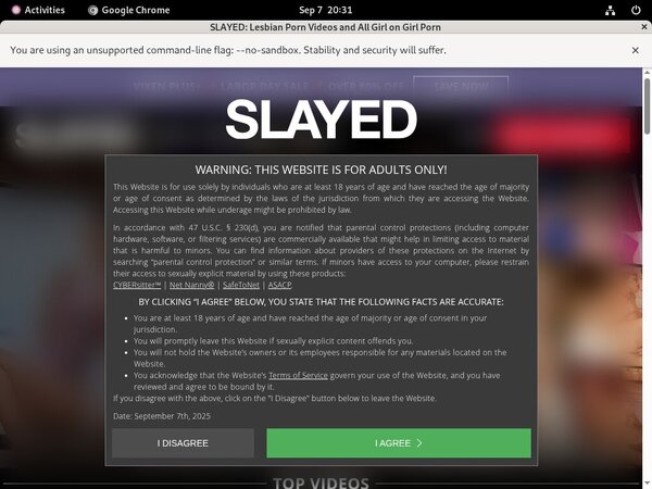 Slayed Free Trial Signup