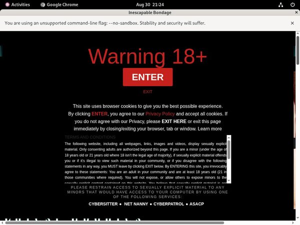Inescapablebondage.com Hack Account