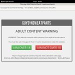 Guysinsweatpants.com ??