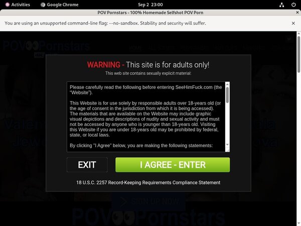 Account On POV Pornstars