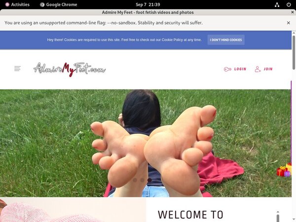 Admire My Feet Membership Discounts