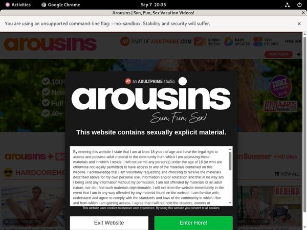 Arousins.com Model List